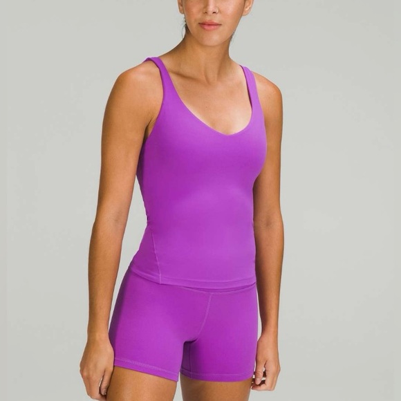NWT Lululemon Align™ Waist-Length Tank – Moonlit Magenta– Size 0 - Picture 1 of 9